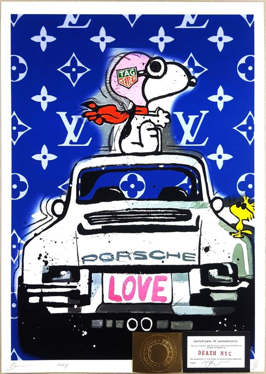 Death NYC Pop Art Druck 