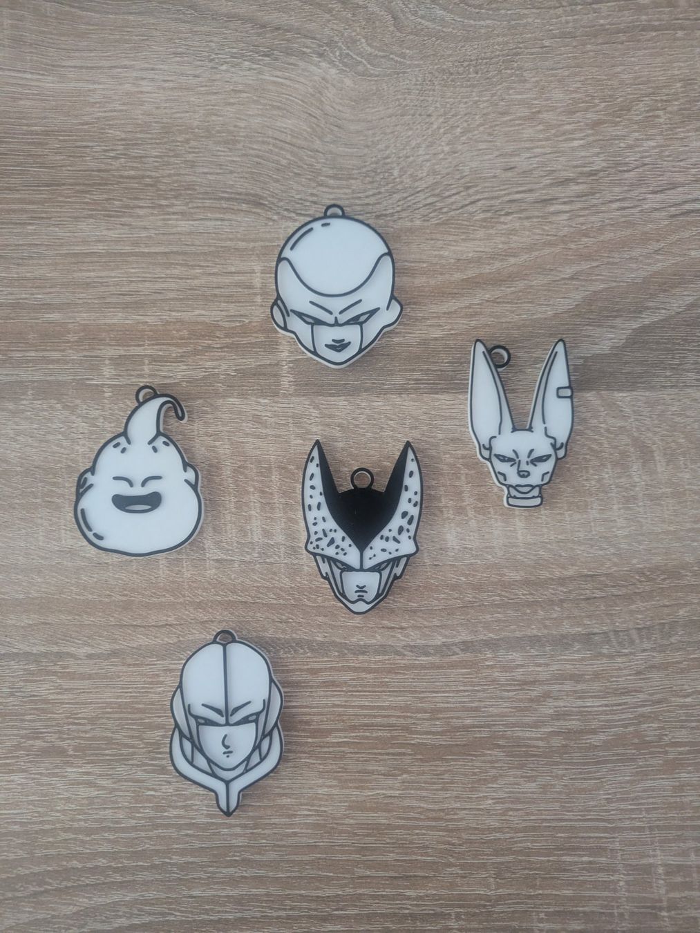 Schlüsselanhänger & - bänder: Dragon Ball Keychains Bundle 3D Printed - 20 Pieces – Neu (gemäss Beschreibung) aus Losone von AlpineLayer 1
