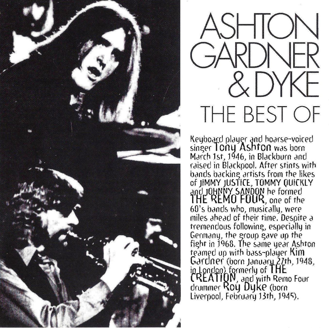 CDs: Ashton Gardner & Dyke BEST  Eric Clapton George Harrison CD – Gebraucht aus Kandergrund von Sososo 2