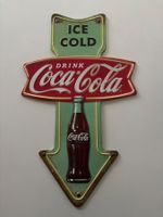 Coca-Cola Repro/Nostalgie Blechschild