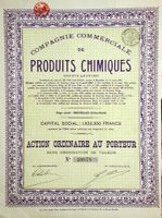 Compagnie Commerciale de Produits Chimiques, Bruxelles 1926