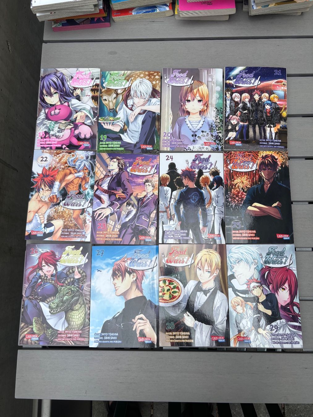 Fumetti: Foodwars Vol 18-29 – Nuovo (secondo la descrizione) da Zürich venduto da gas_xf5p 1