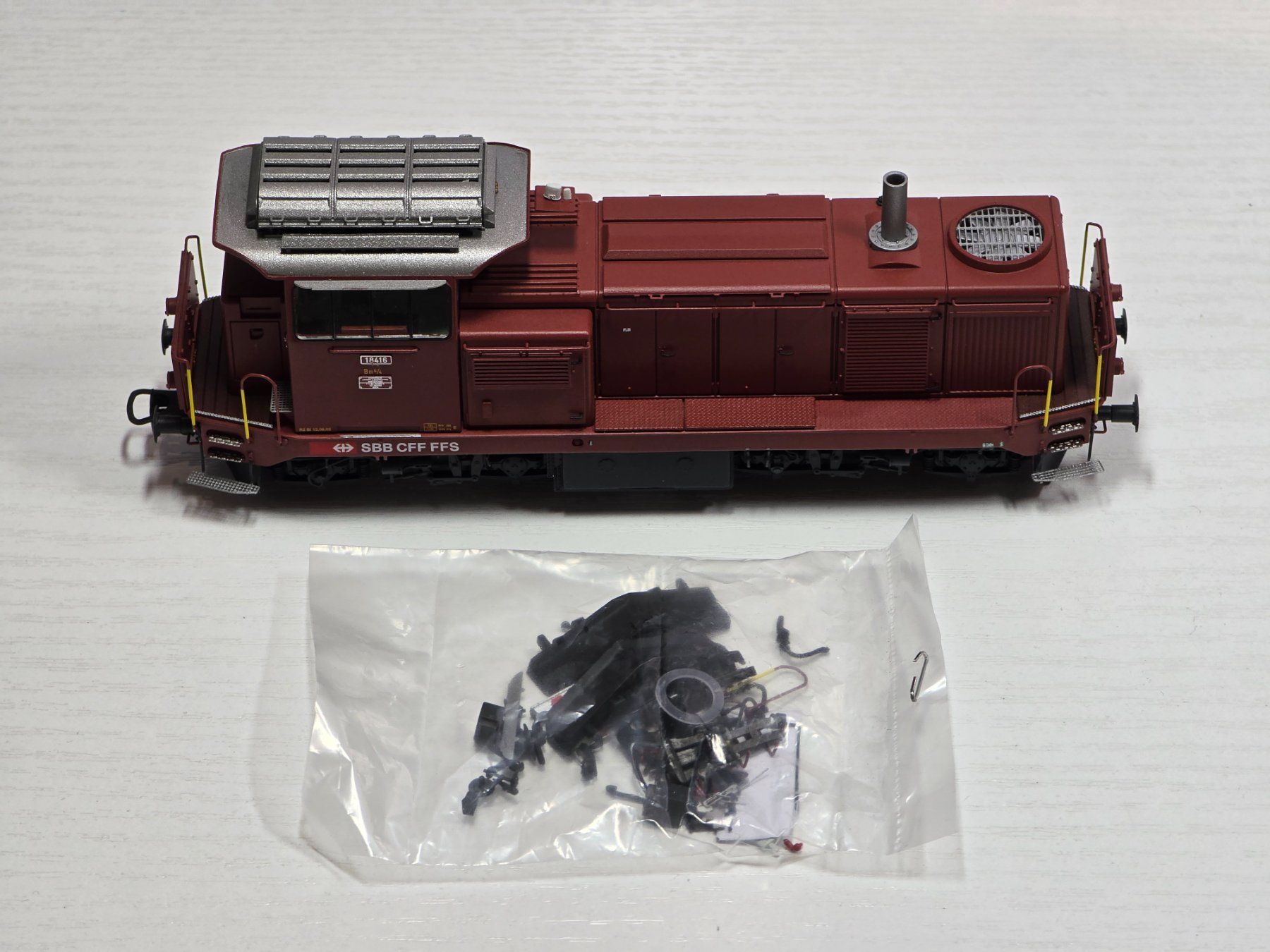 LS Models Modellini di ferrovie: L.S. Models, 17562, SBB, BM 4/4, braun, Digital, Vitrine – Nuovo (secondo la descrizione) da Kloten venduto da Nicola2 2