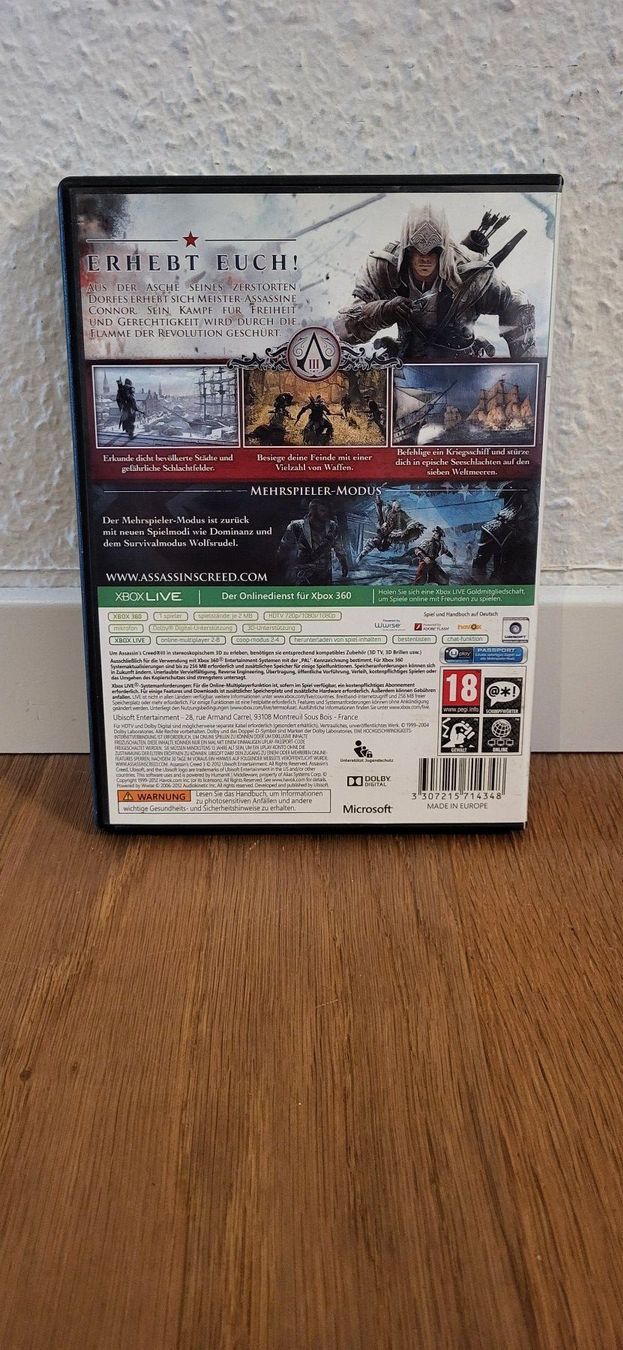 Microsoft Giochi: Xbox 360 - Assassins Creed 3 – Usato da Münsingen venduto da DigitaleSpielecke 1