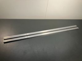 2St. neue Alu Führungsschienen gelocht ca. 120cm L ab 1.-
