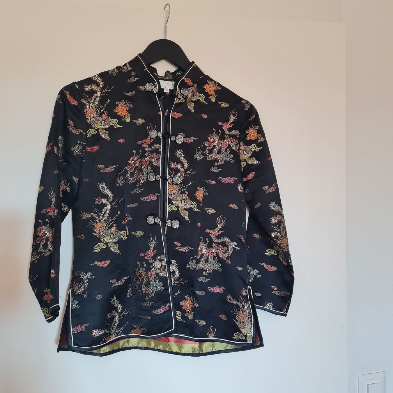 Camicette: chinesische Bluse / Jacke, Größe 34 – Usato da Uster venduto da trilio