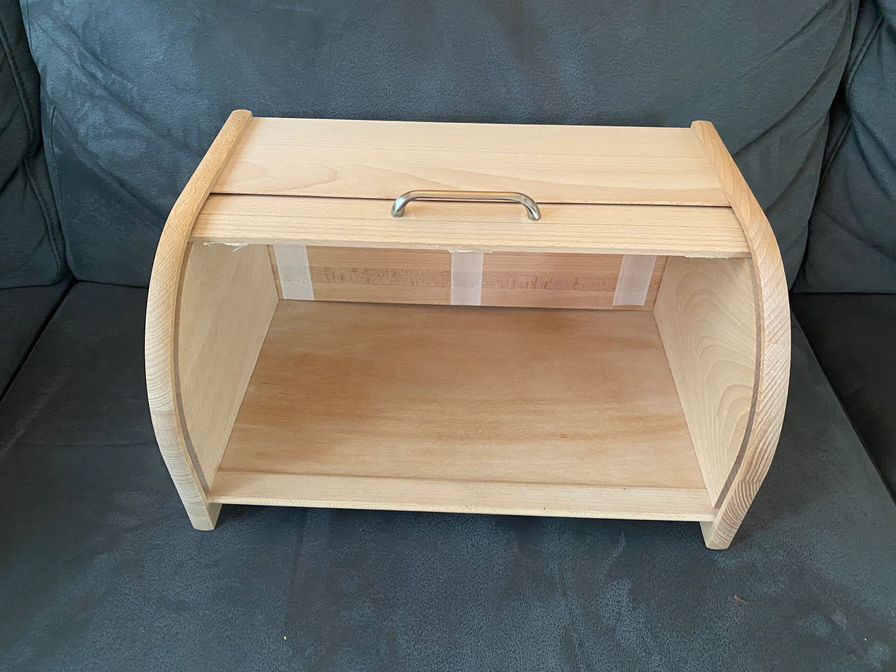 Contenitori & Simili: Holz Brotkasten mit Rollverschluss – Usato da Zürich venduto da Bouxx 2