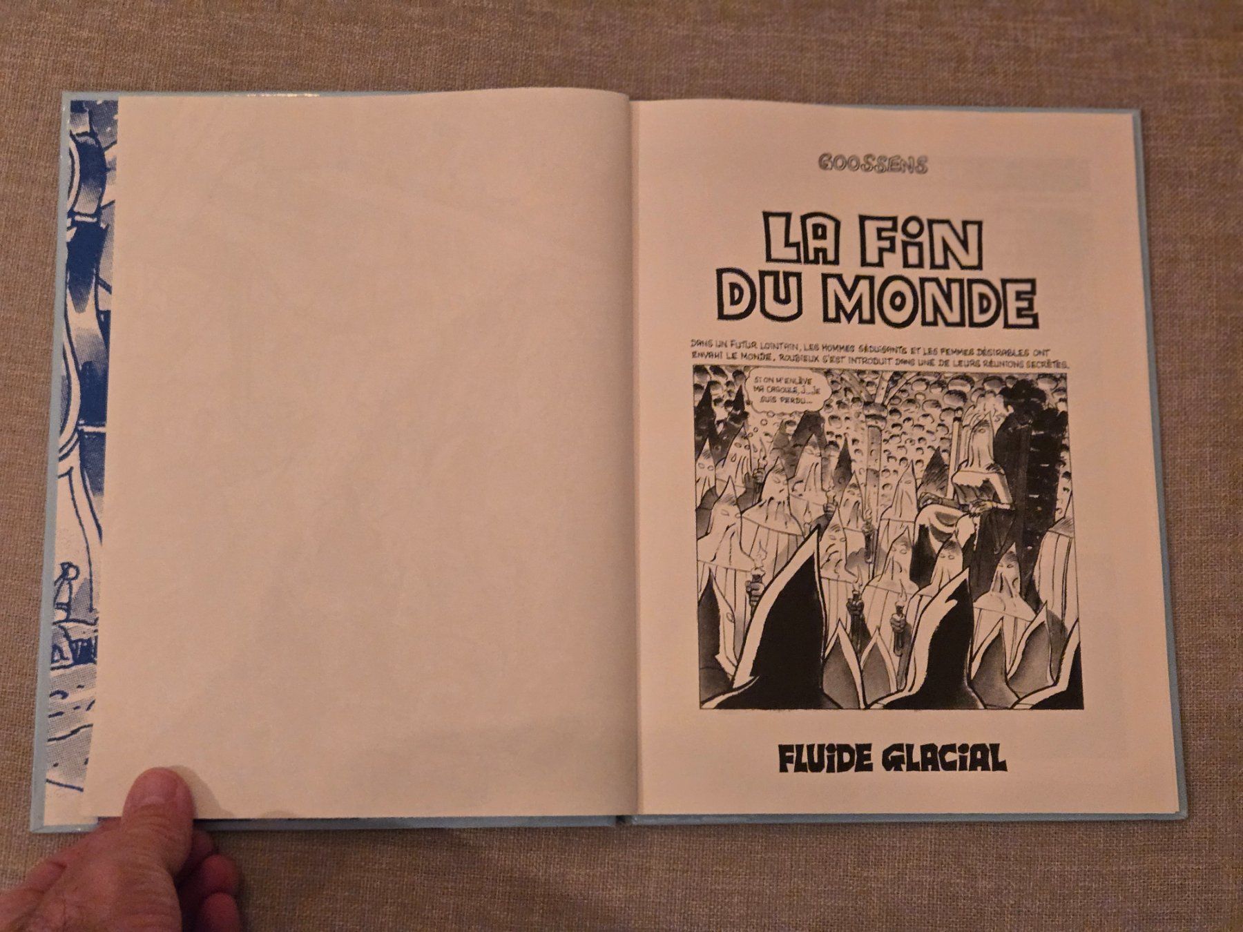 BD: La fin du monde - Fluide glaciale - EO – D'occasion à Crémines par Blakedrake 4
