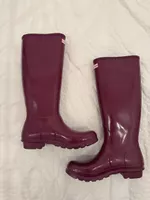 Gummistiefel Hunter Bordeaux Farbe Grösse 40 41 Zustand neu
