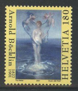 Tutti i francobolli: 2001, Werke von Schweizer Kunstmälern ** – Usato da Willisau venduto da Vollstempel