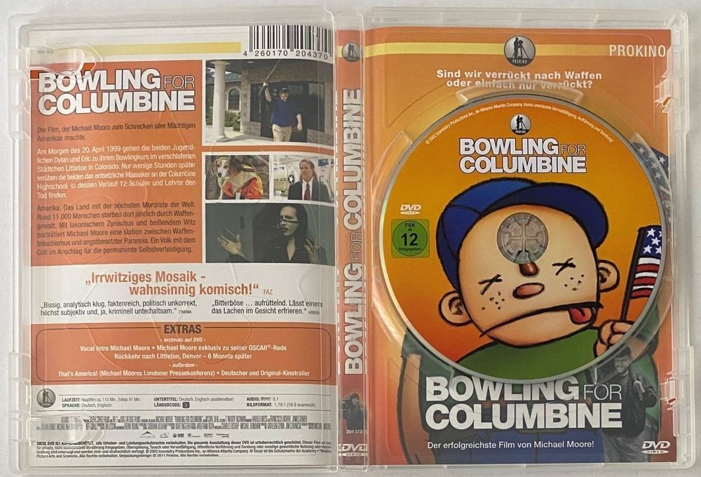 Tutti i DVDs: Bowling for Columbine – Usato da Flums venduto da Asquillo 2