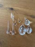 Glasi Hergiswil Glastropfen rund/länglich - 8er Set