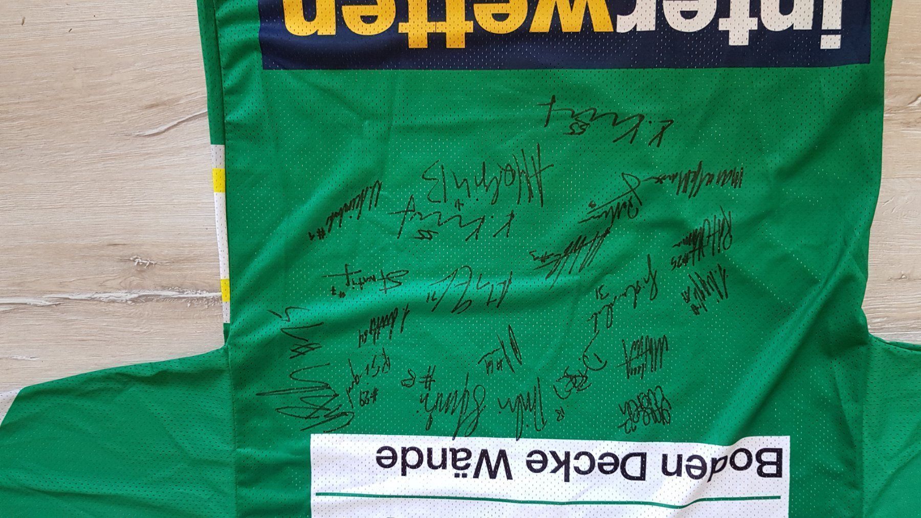 Jako Canottiere & Pantaloni: EHC Olten Trikot mit Autogrammen – Usato da Lostorf venduto da Ela545 2