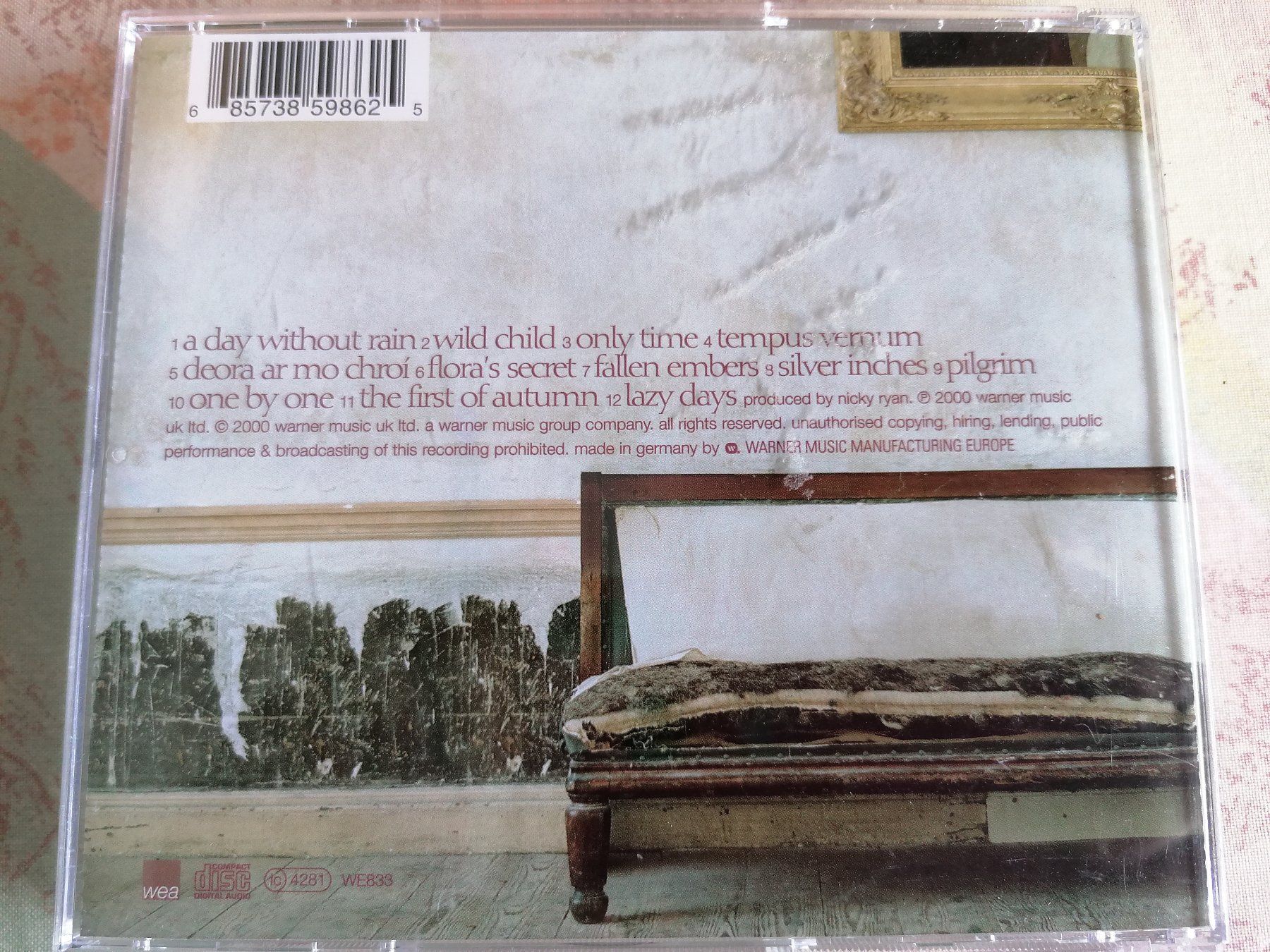 CD: ENYA - A DAY WITHOUT RAIN 2000 – Usato da Ermenswil venduto da easyric 2