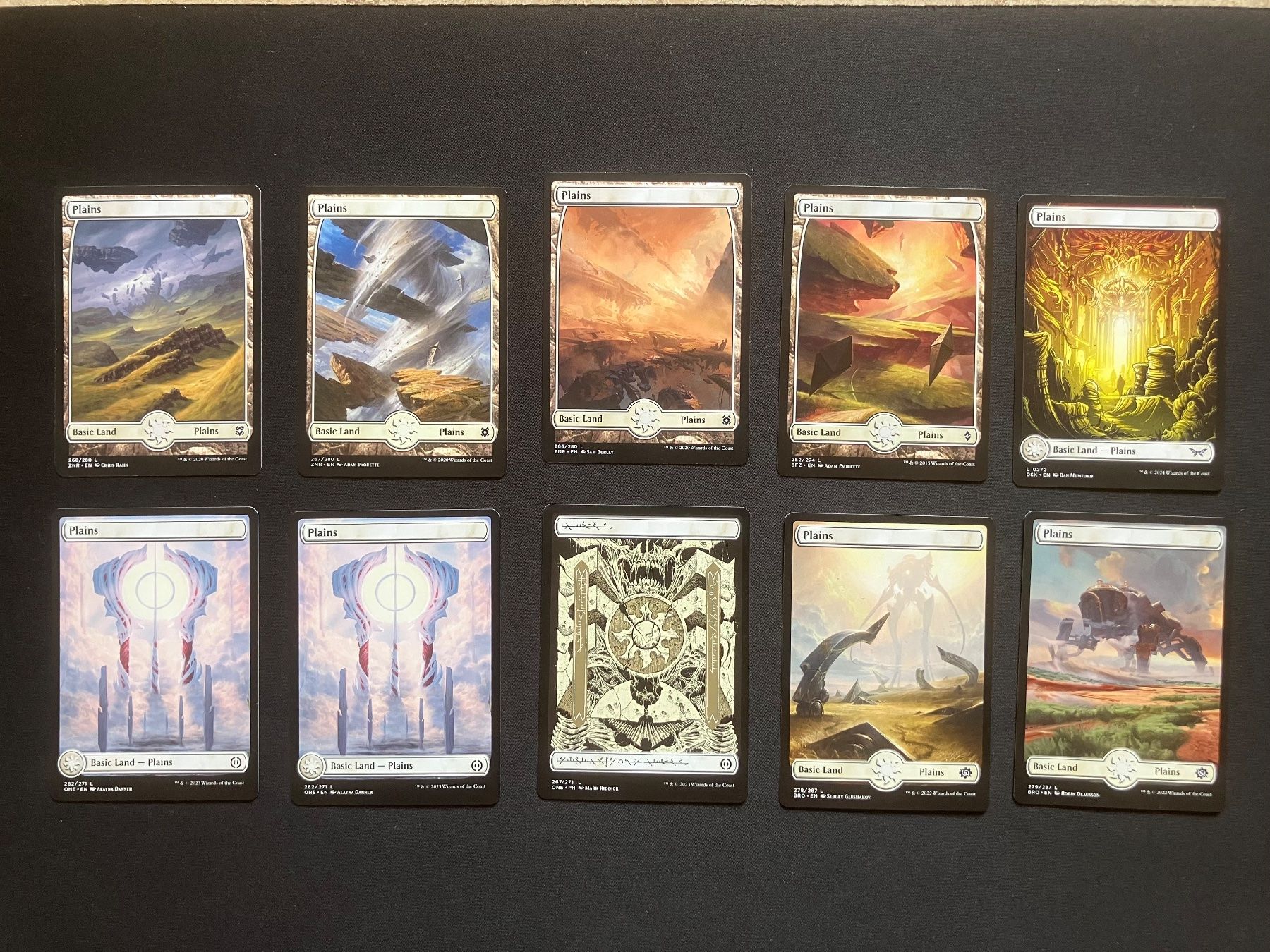 Karten: Magic The Gathering full art lands – Gebraucht aus luzern von rammdave