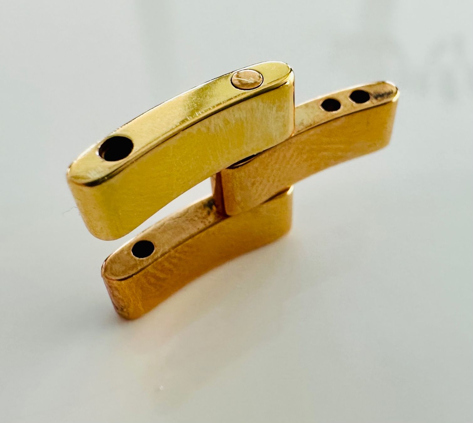 Baume & Mercier Orologi: BAUME & MERCIER LINEA  - MAILLON DORÉ 14 mm – Nuovo (secondo la descrizione) da Conthey venduto da advisia 6