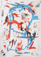 Gemälde auf Papier: Abstrakt VI