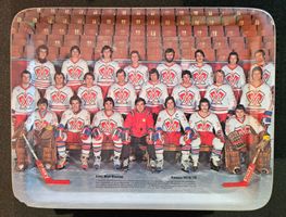 Tablett EHC Biel-Bienne Hockey Team Saison 1978/79