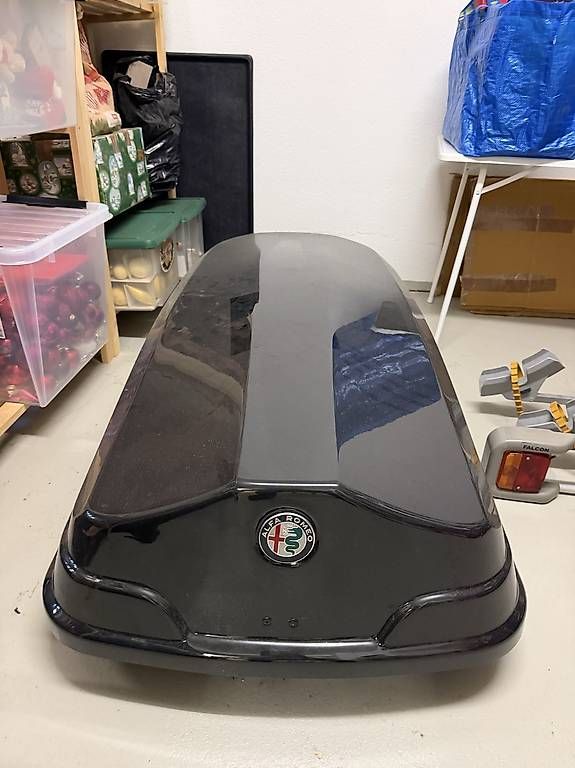 Box da tetto: Alfa Romeo Dachbox mit Dachträgern – Nuovo e nell'imballaggio originale da Gersau venduto da lobur57 3