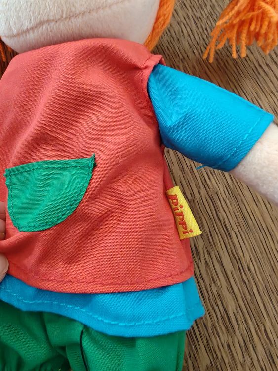 Poupées: Pippi Langstrumpf Stoffpuppe, toller Zustand für Sammler! – D'occasion à uster par colorpw 3