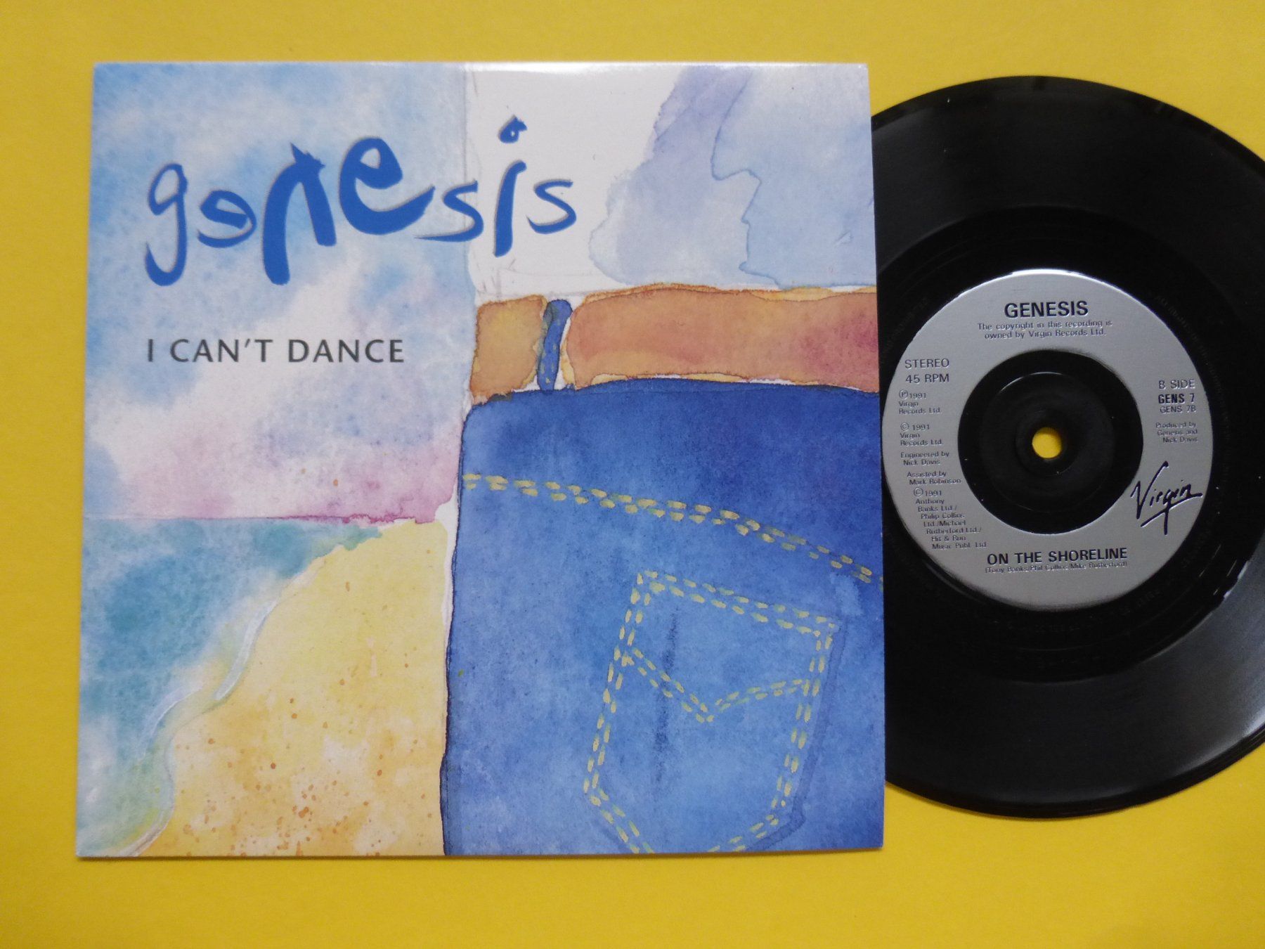Dischi in vinile: Genesis – I Can't Dance – Usato da Zürich venduto da Swiss57