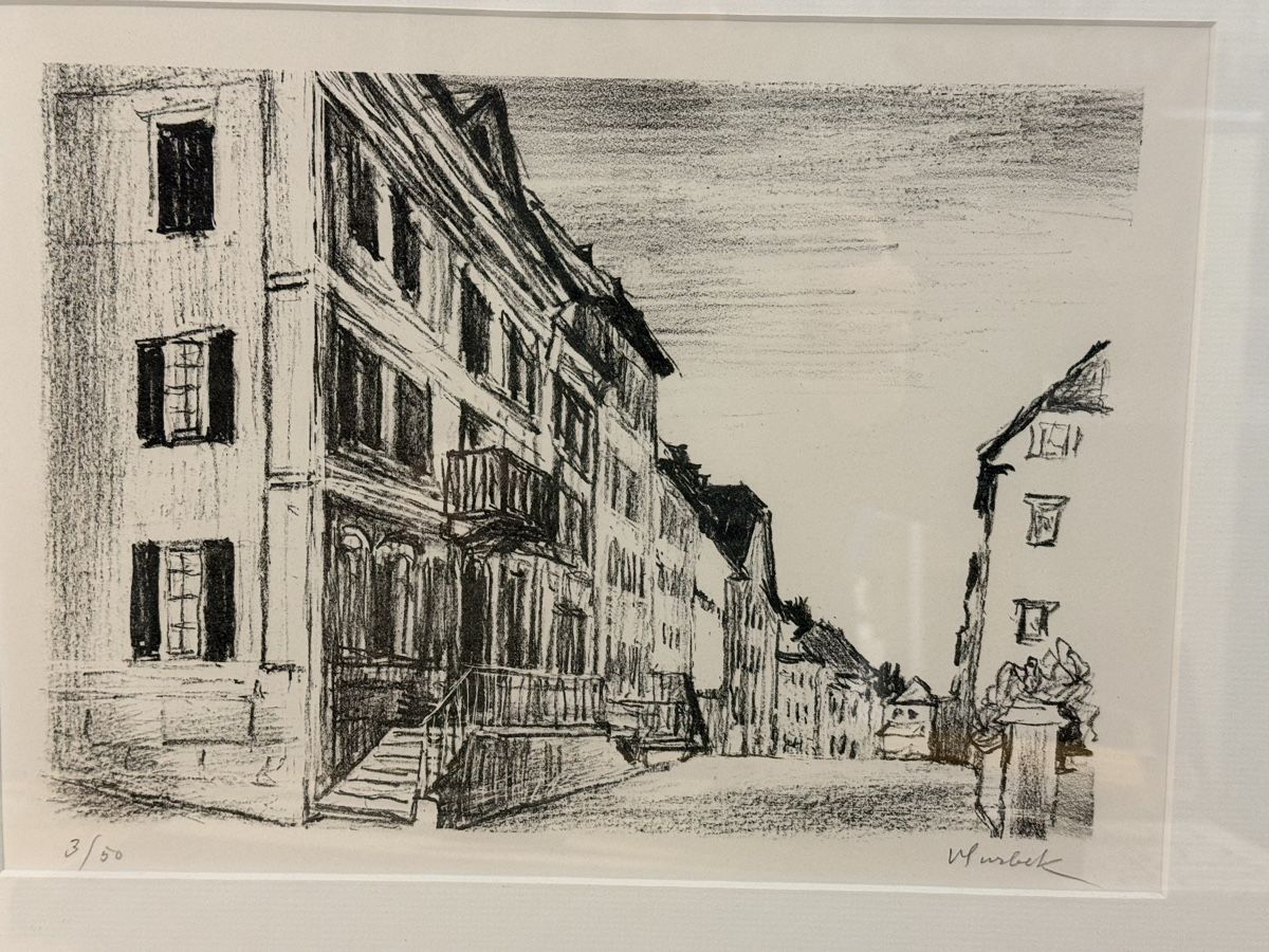 Grafica & Litografie: Victor Surbek - Lithographie – Usato da Solothurn venduto da NUVICO 1