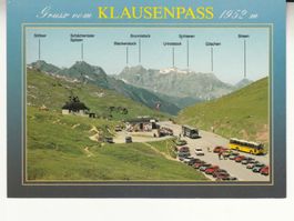 Klausenpass ca. 1970