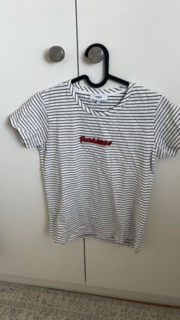 T-Shirt SUNCOO, gestreift, Parisienne Aufsruck, Grösse XS