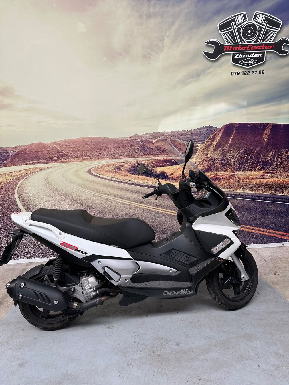 Aprilia Scooter: Aprilia SR 300 MAX mit MFK ab 2999.00 – Usato da Liebistorf venduto da motocentergmbh