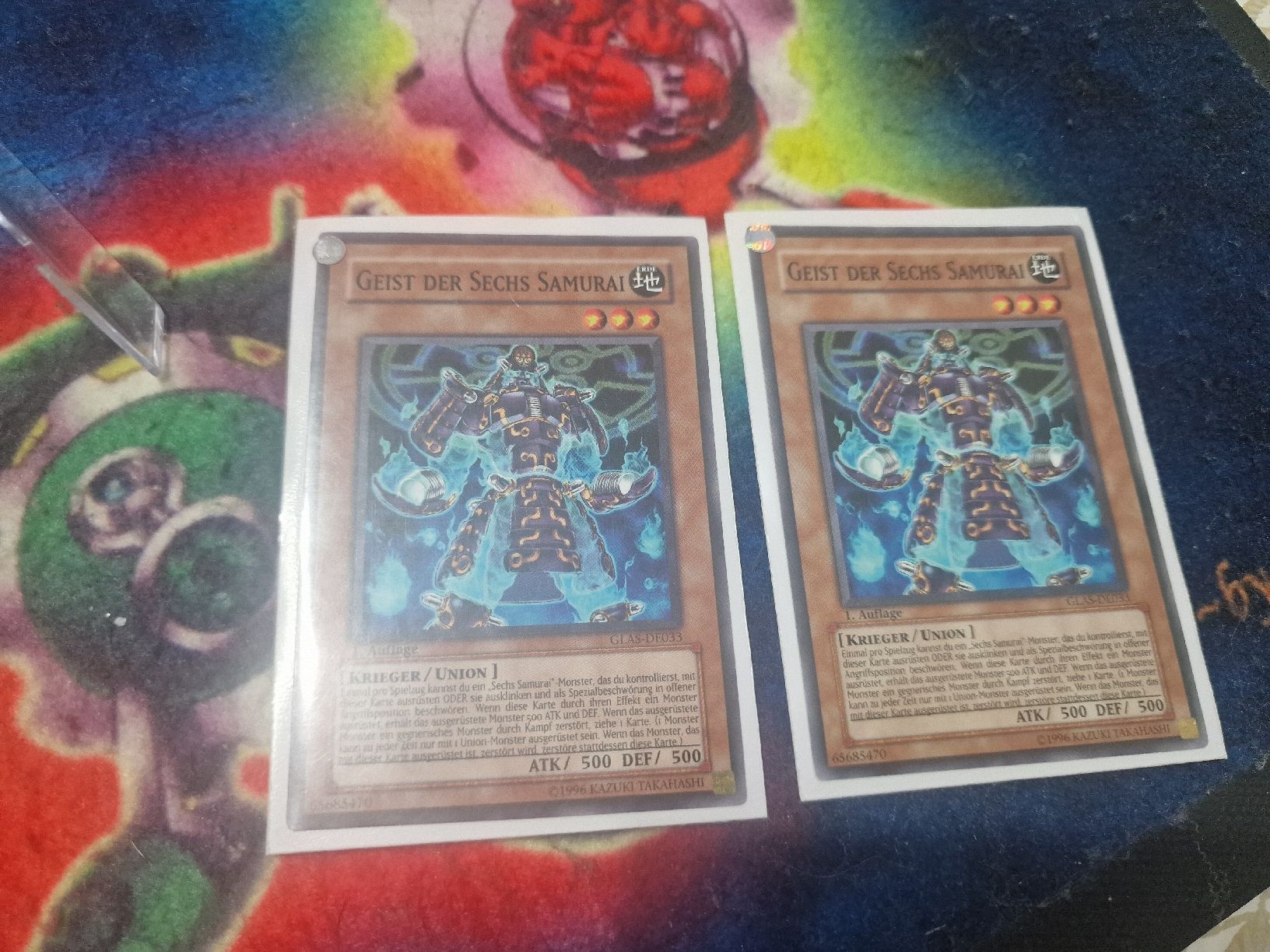 Yugioh Carte collezionabili: Yugioh 2 x Geist der Sechs Samurai – Usato da Dietikon venduto da GC-Store