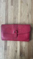 Porte monnaie, porte feuille rouge  Longchamp 