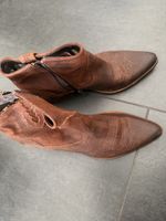 Stiefeletten Felmini braun Wildleder Grösse 40 gebraucht