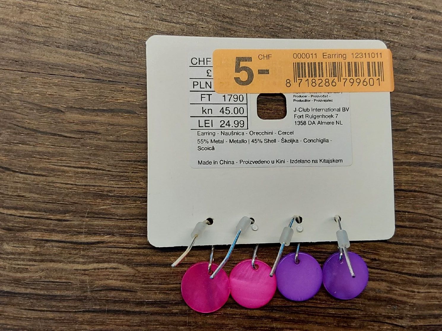 Ohrringe & -stecker: 2 Paar Ohrhänger neu – Neu und originalverpackt aus Köniz von scopello12 2