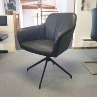 Willisau: Drehstuhl BOW mit Armlehnen (Garnitur mit 3 Stück)