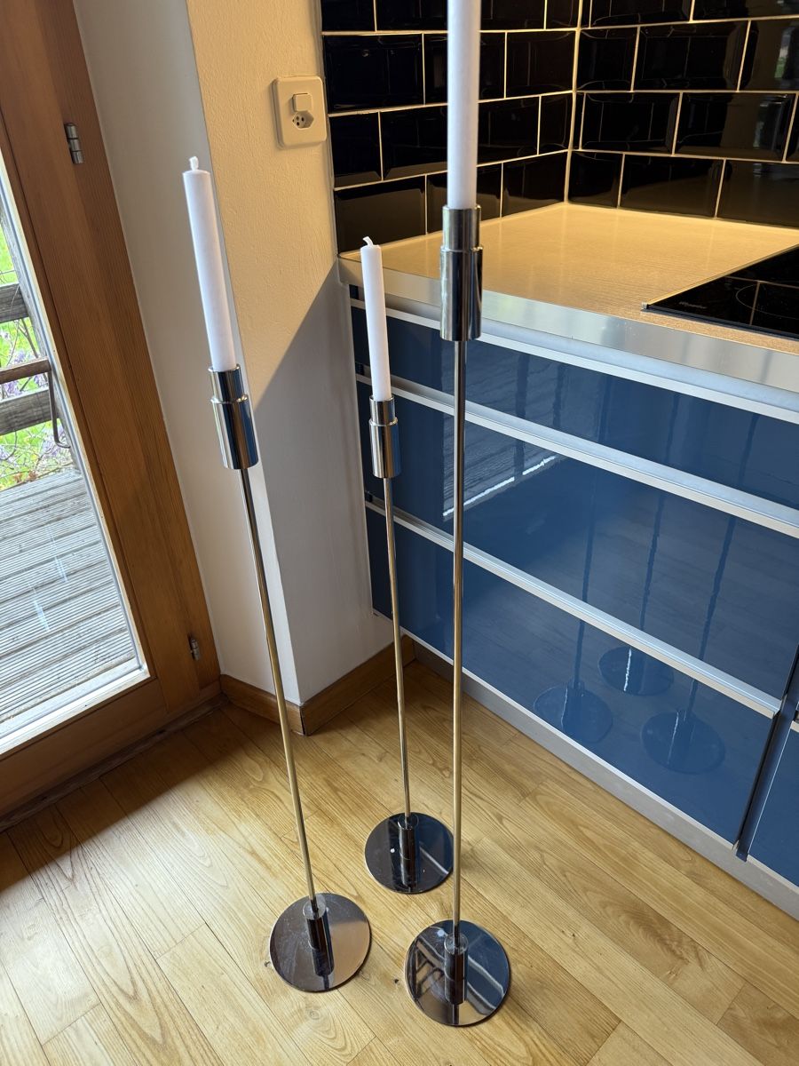 Portacandele: 3 bougeoirs design minimalistes – Usato da Broc venduto da Rudy09 5
