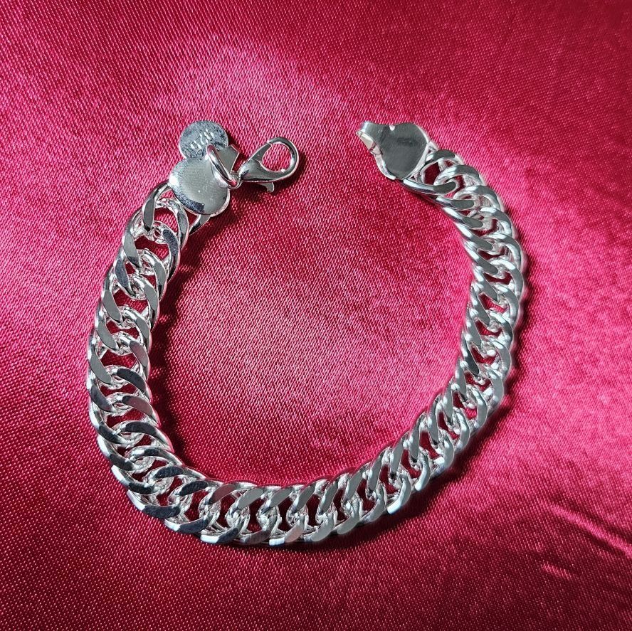 Bracciali & Braccialetti: Wunderschönes Armband, 925 versilbert,19 cm – Nuovo (secondo la descrizione) da Grenchen venduto da maretop 1