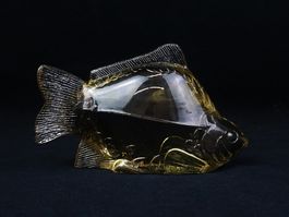 Glassfisch Figur