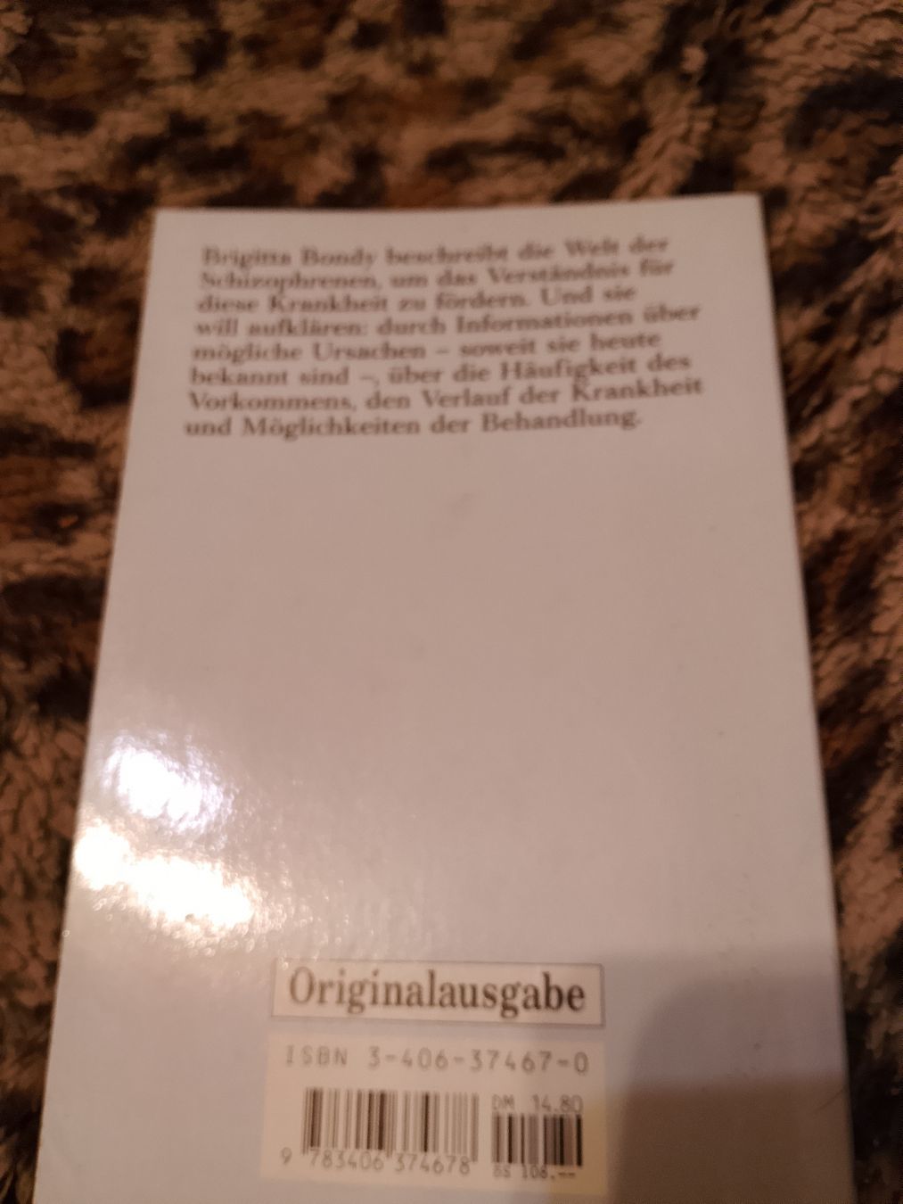 Bücher: was ist Schizophrenie? – Neu (gemäss Beschreibung) aus Volken von katz5 3