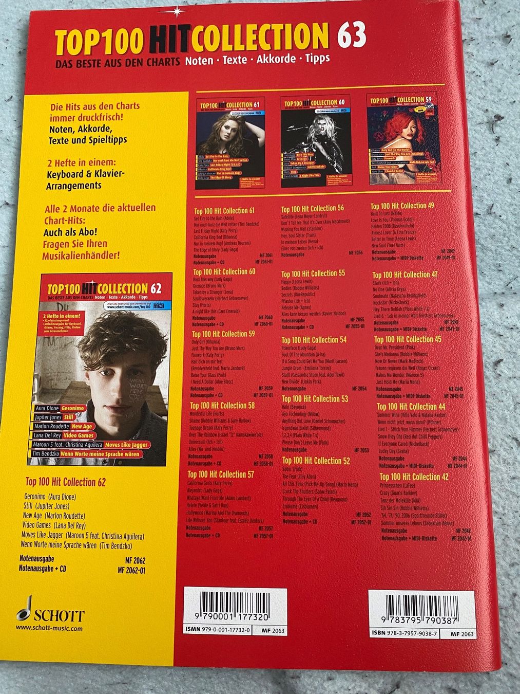 Libri: Buch Notenbook – Usato da Schaffhausen venduto da mar_jk9z 1