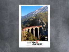 Plakat «Glacier Express»