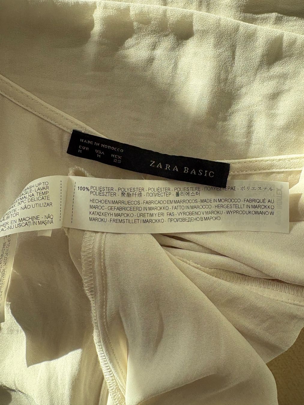 Zara Camicette: ZARA BASIC Bluse grM – Usato da Niederbipp venduto da fashionfuchs 5