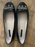 Longchamp leder ballerinas schwarz