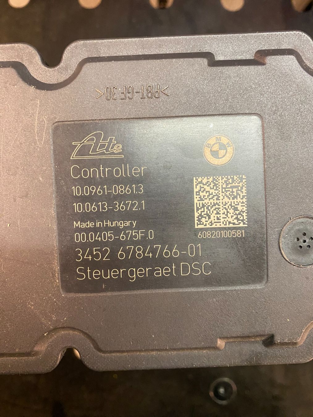 BMW Tutti pezzi di ricambio auto: Original BMW E82 E88 E90 DSC Steuergerät ABS ATE 6784766 – Usato da Zürich venduto da Stefan_L_ZH 1