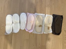 New 9 Slippers set various colours new condition