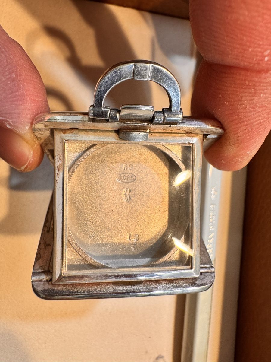 Orologi: 925 Silver Compact case for pocket/purse watch 31.5 grams – Nuovo (secondo la descrizione) da Zürich venduto da 613_g8jy