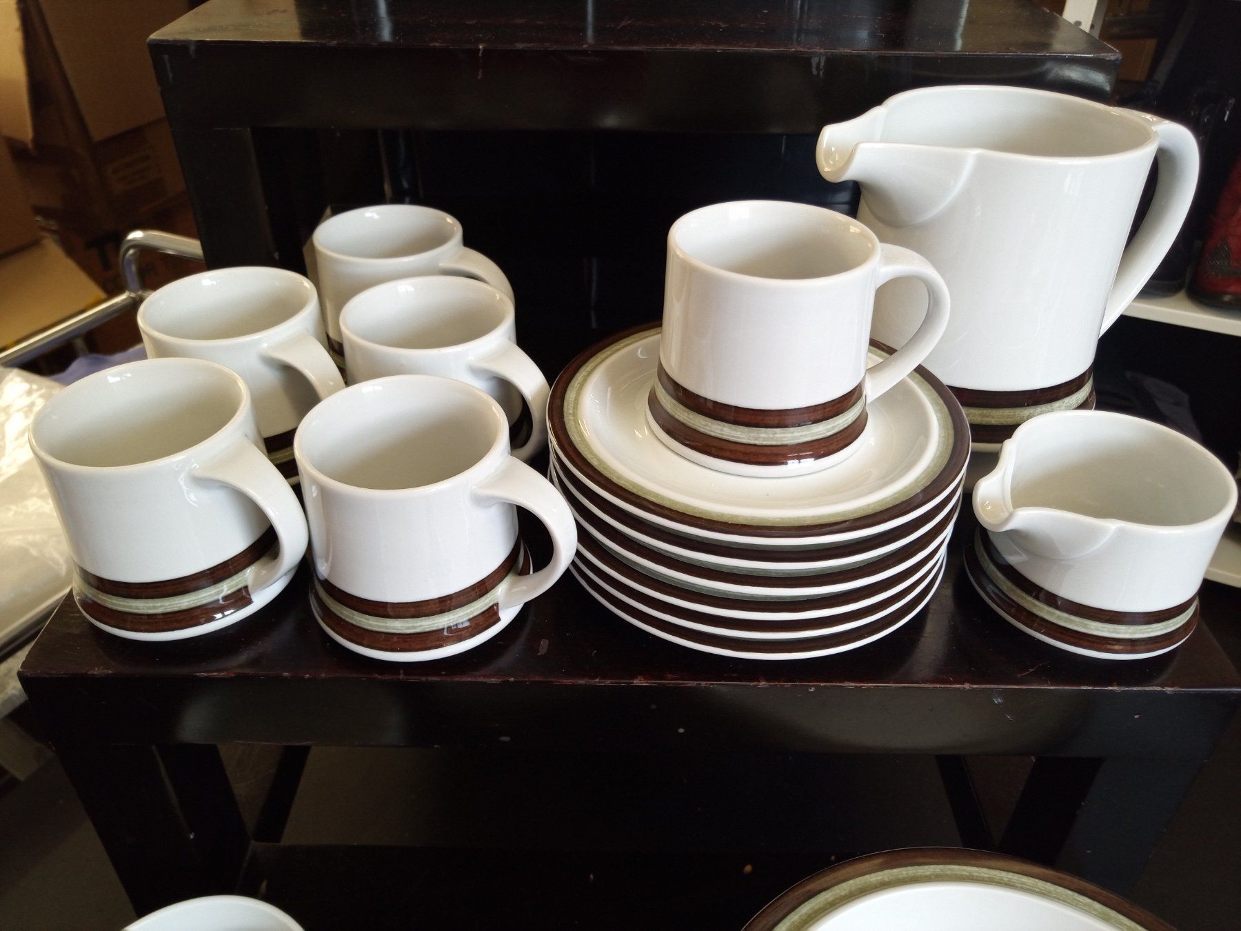 Set di piatti: Schönes Langenthal Geschirr-Set Retro Look – Usato da Reiden venduto da Zofi-Brocki