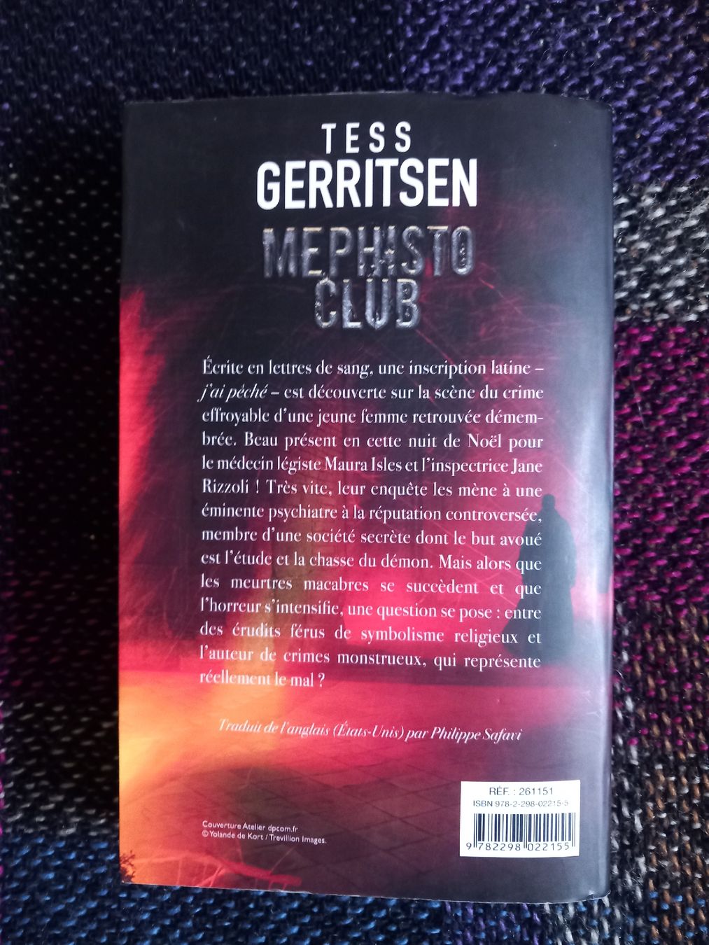 Libri: Tess Gerritsen , Mephisto Club – Usato da Salavaux venduto da PrimeDealsCH 1