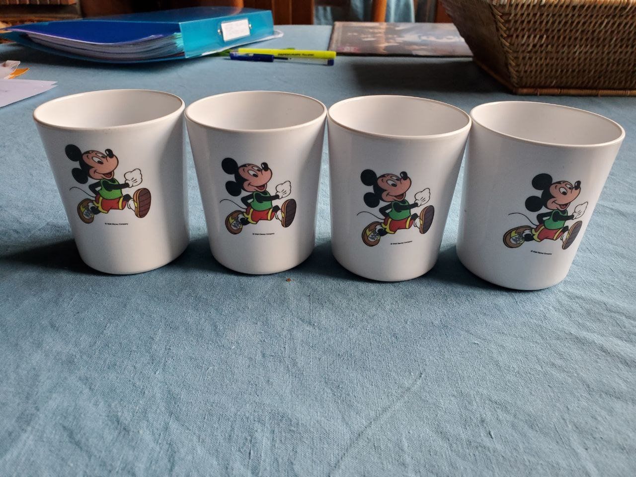 Disney Bicchieri: Gobelets Tigex Mickey vintage – Usato da Bern venduto da luc_srd7