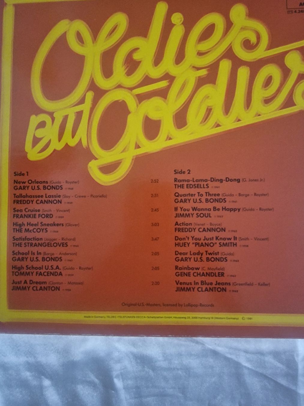 Dischi in vinile: 5 Lp's Oldies but Goldies – Usato da Pfaffnau venduto da gunport 4