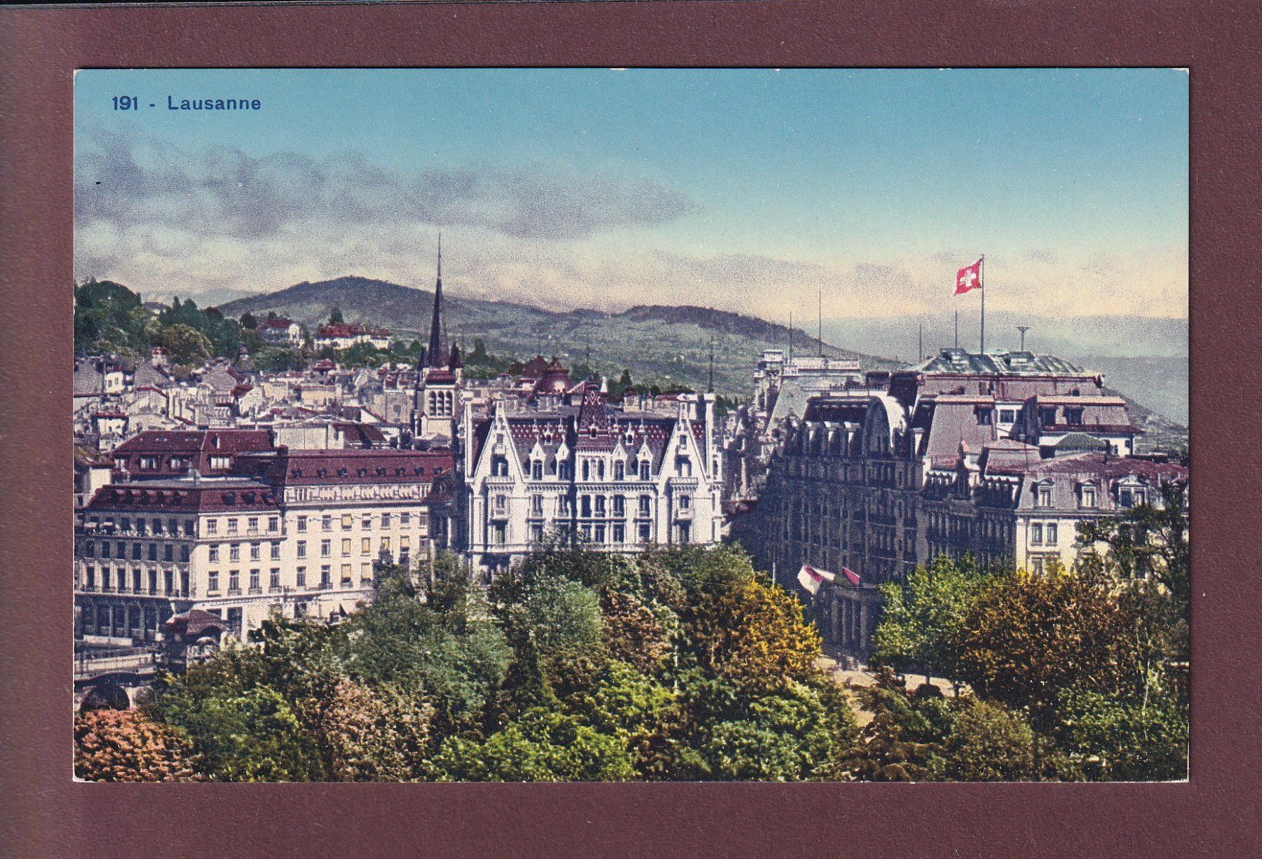 Cartes postales: LAUSANNE - Palace – D'occasion à Pully par nicecards